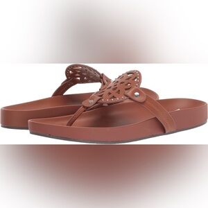 DV Dolce Vita | Women’s Pilar Flip Flop Sandal in Tan Sizes 7